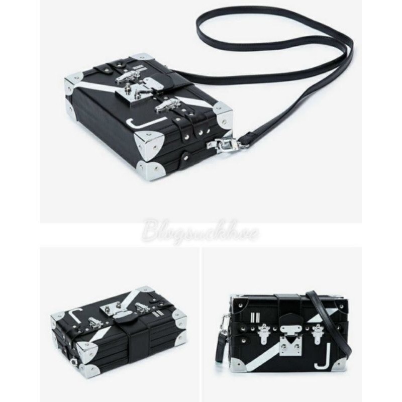 Túi hộp đeo chéo nam nữ Chữ J cao cấp V21 - LIKA SHOP