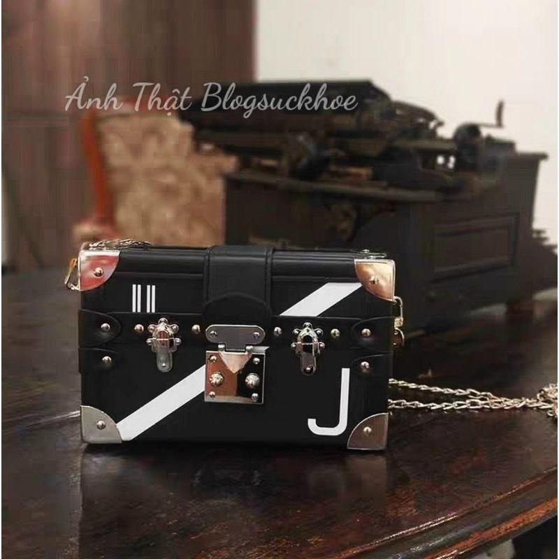 Túi hộp đeo chéo nam nữ Chữ J cao cấp V21 - LIKA SHOP