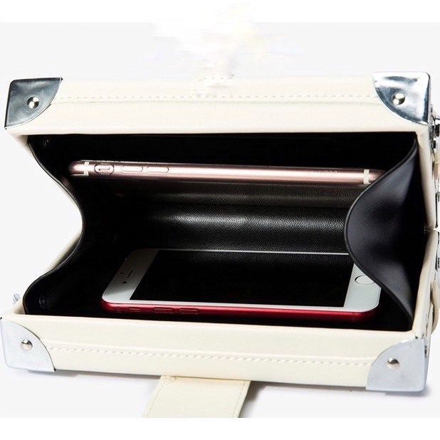 Túi hộp đeo chéo nam nữ Chữ J cao cấp V21 - LIKA SHOP