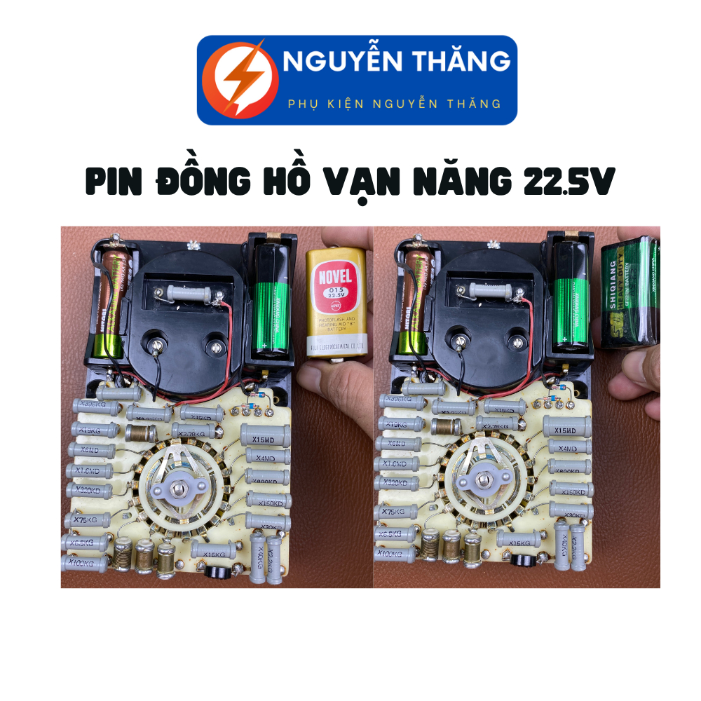 PIN Đồng Hồ Vạn Năng 22.5v Mới