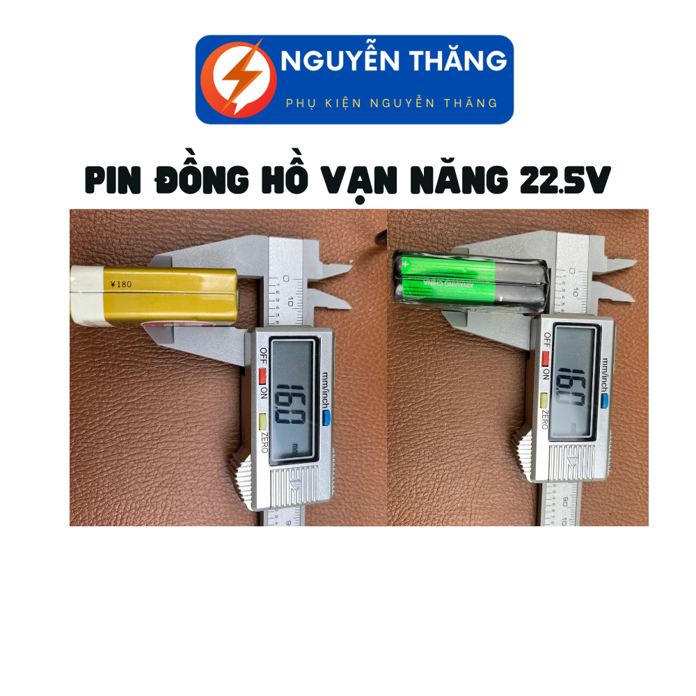PIN Đồng Hồ Vạn Năng 22.5v Mới