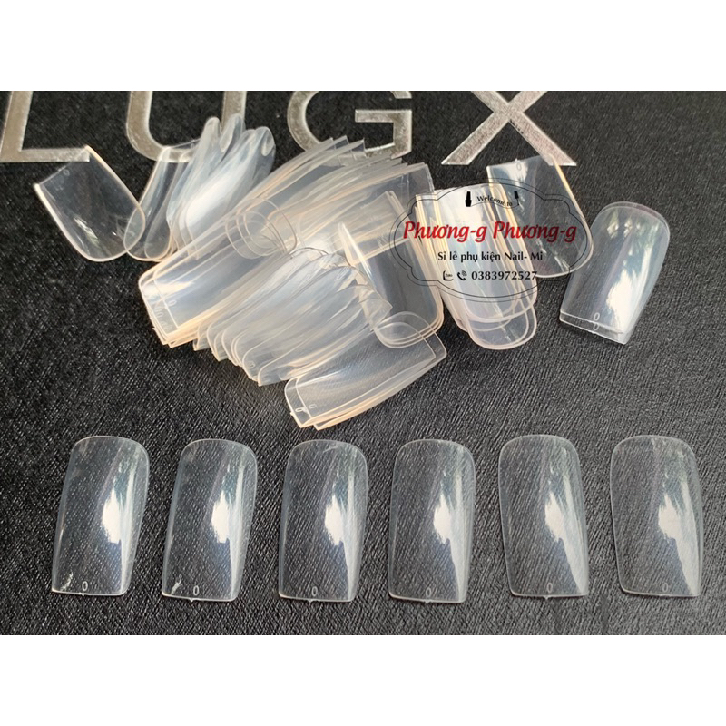 Móng úp Số 0 vừa ngón Chân Cái 1 gói 50 Móng