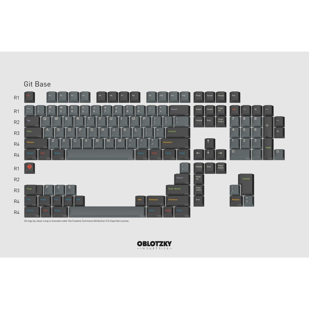 Bộ nút bàn phím cơ | GMK OBLIVION V3.1 Keycap