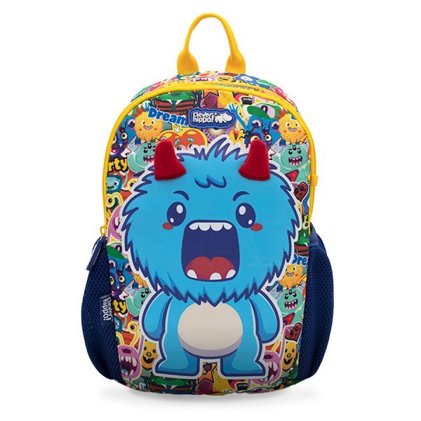 BA LÔ MINI CLEVER HIPPO BM4107 MONSTER VÀNG