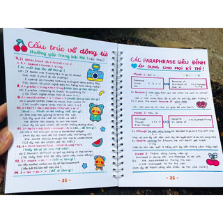 [Siêu hay] Sổ tay Tiếng Anh