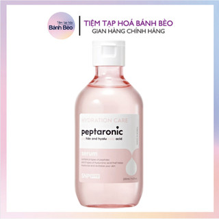 Tinh chất Dưỡng Ẩm Săn Chắc S.N.P SNP Prep PEPTARONIC  PEPTIDE AND HYALURONIC ACID SERUM 220ml