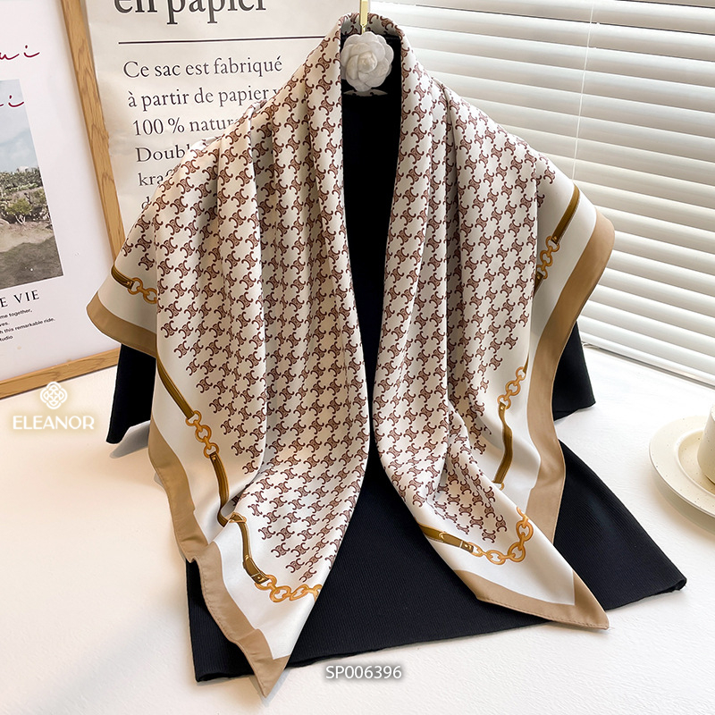 Khăn quàng cổ bandana turban 90 x 90cm Eleanor Accessories phụ kiện thời trang 6395