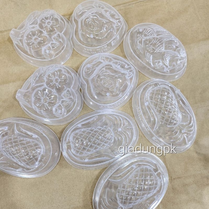 20 khuôn rau câu, khuôn đổ rau câu mini đủ mẫu xinh xắn giá siêu rẻ