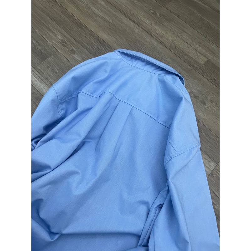 AnDi.vnxk Áo sơ mi vải oxford gấu l W.hoau