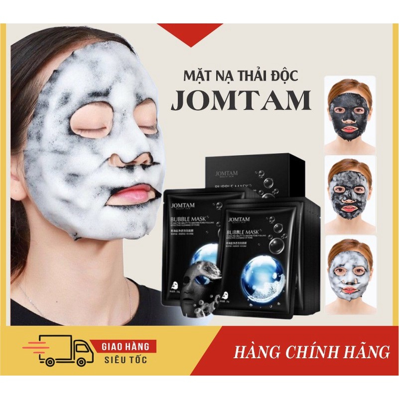 Mặt Nạ Sủi Bọt Thải Độc JOMTAM Bubble Mask Dưỡng Ẩm Sạch Da