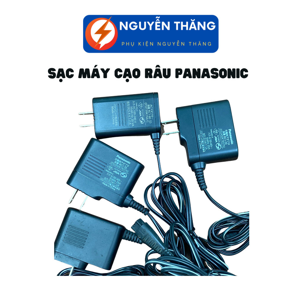 Sạc Máy Cạo Râu Panasonic RC1-74, AC 100-240v Ra 5,4v Cho Máy Chạy Pin 3,6v
