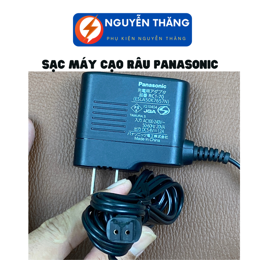 Sạc Máy Cạo Râu Panasonic RC1-74, AC 100-240v Ra 5,4v Cho Máy Chạy Pin 3,6v