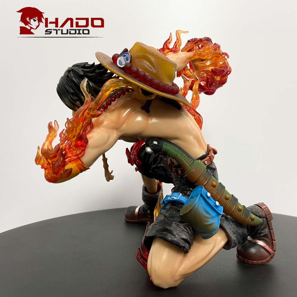 Mô hình Ace, One Piece, tư thế chiến đấu, cao 18cm