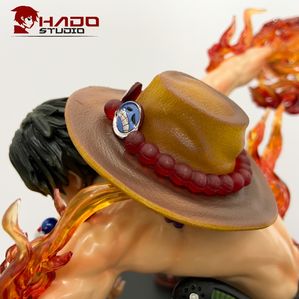 Mô hình Ace, One Piece, tư thế chiến đấu, cao 18cm
