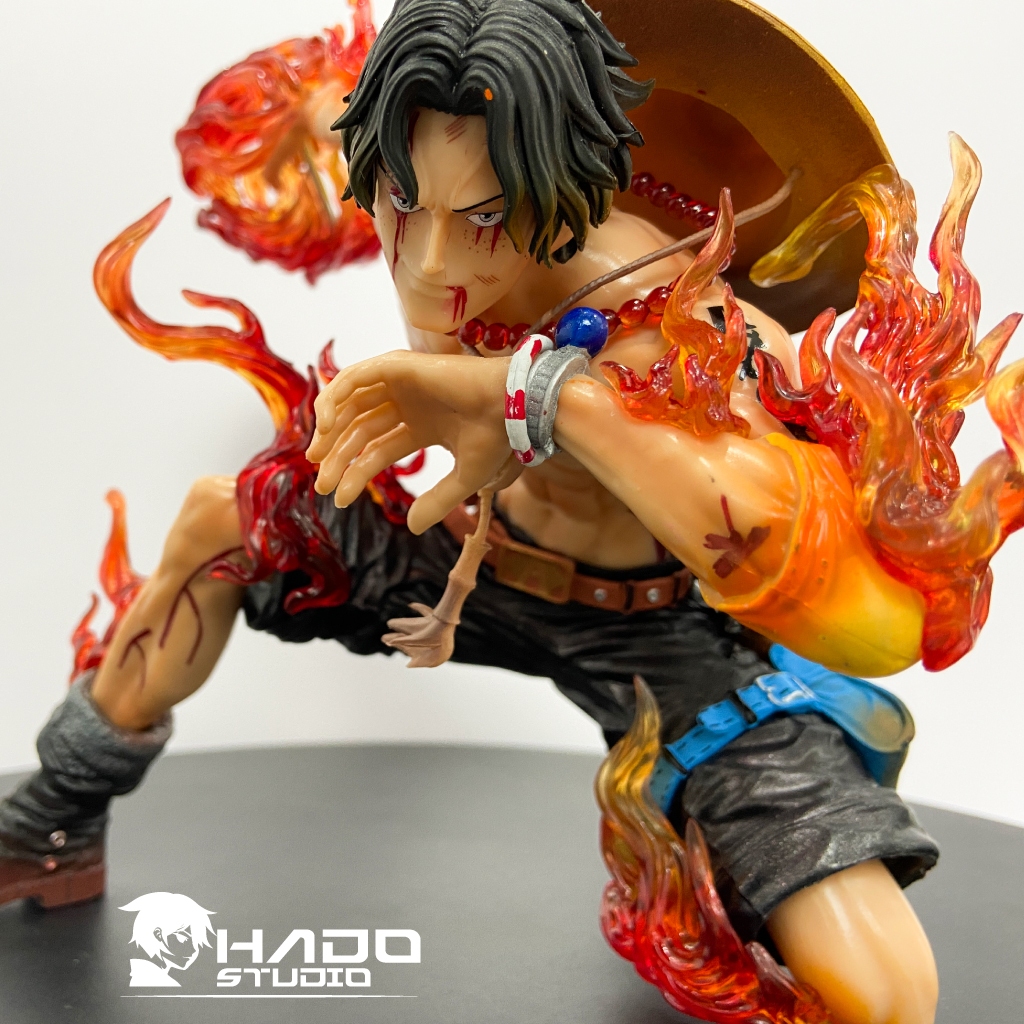 Mô hình Ace, One Piece, tư thế chiến đấu, cao 18cm