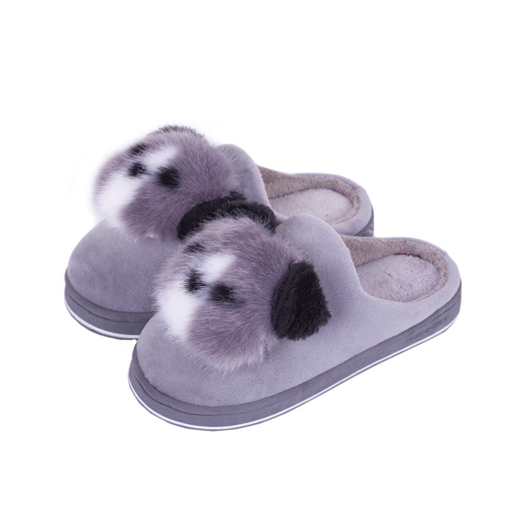 Dép bông đi trong nhà hình CÚN cho bé trai bé gái