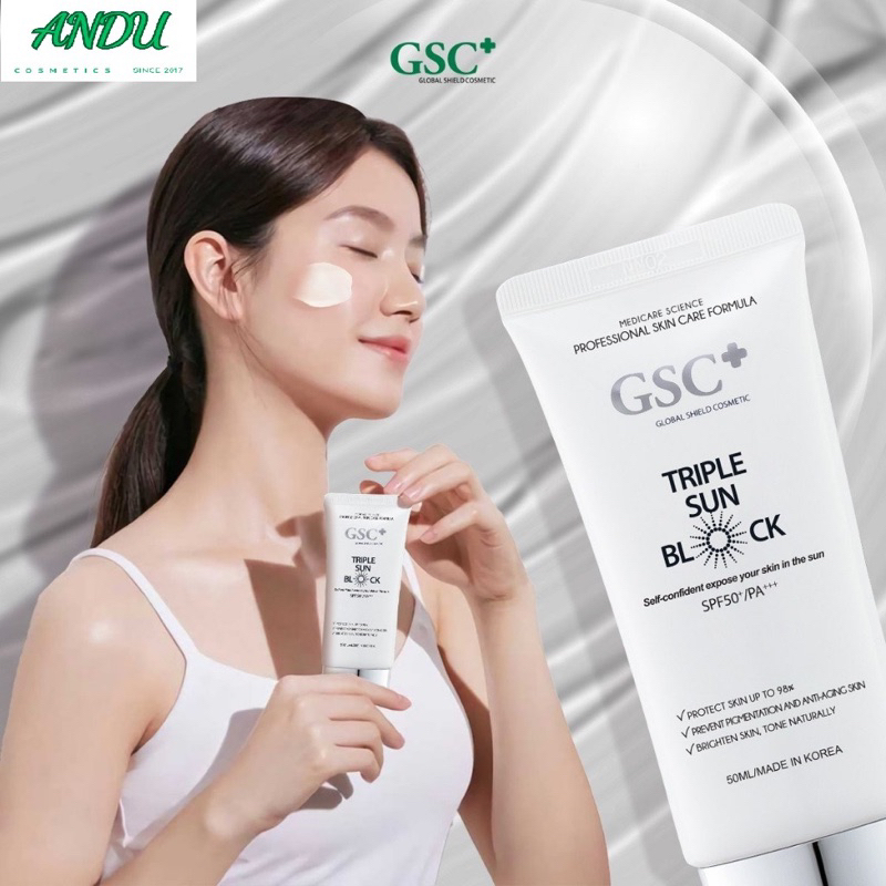 Kem chống nắng GSC 50g