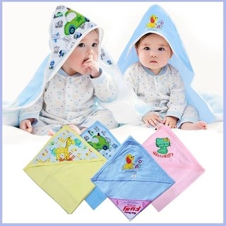 Chăn ủ, khăn ủ FUSI cotton 2 lớp cao cấp, ủ bé, quấn bé