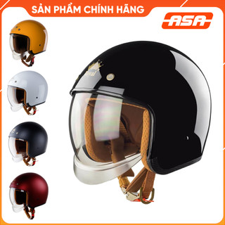 Mũ bảo hiểm xe máy 3/4 Royal M139 có kính âm màu khói trà size M,L,XL dành cho nam nữ