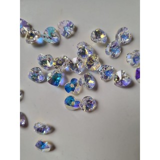 Pha lê Swarovski hình trái tim 10mm siêu đẹp