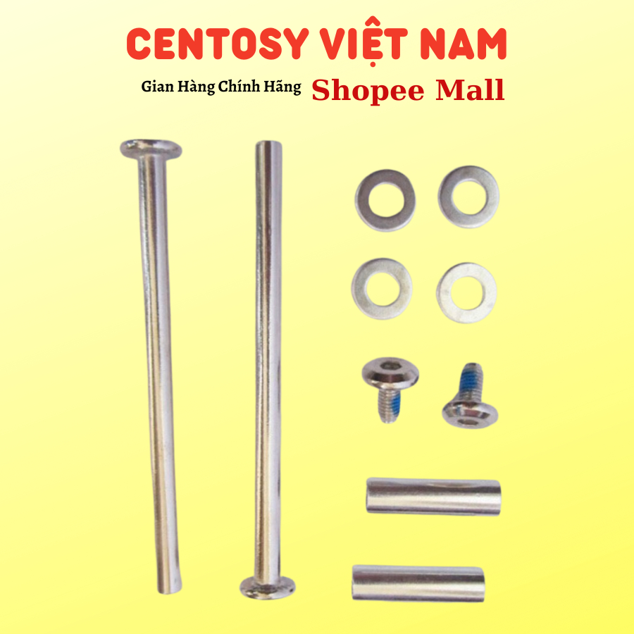 Bộ ốc chuyển đổi giày patin [Centosy] 1 hàng thành 2 hàng cho bé dễ chơi, dễ làm quen với giày patin