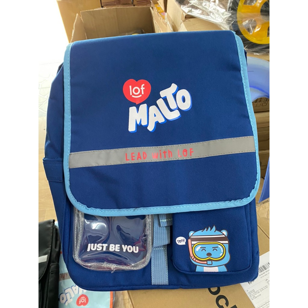 BALO CHO BÉ TIỂU HỌC QUÀ TẶNG SỮA MALTO