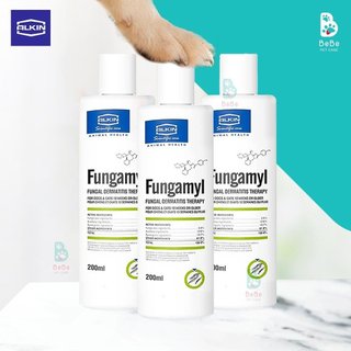 Sữa tắm alkin fungamyl hỗ trợ vấn đề nấm gàu dành cho chó mèo