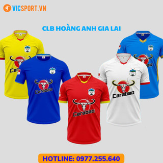 Quần Áo Bóng Đá Hoàng Anh Gia Lai , Áo Đá Banh CLB HAGL 2023 - 2024 - Vicsport