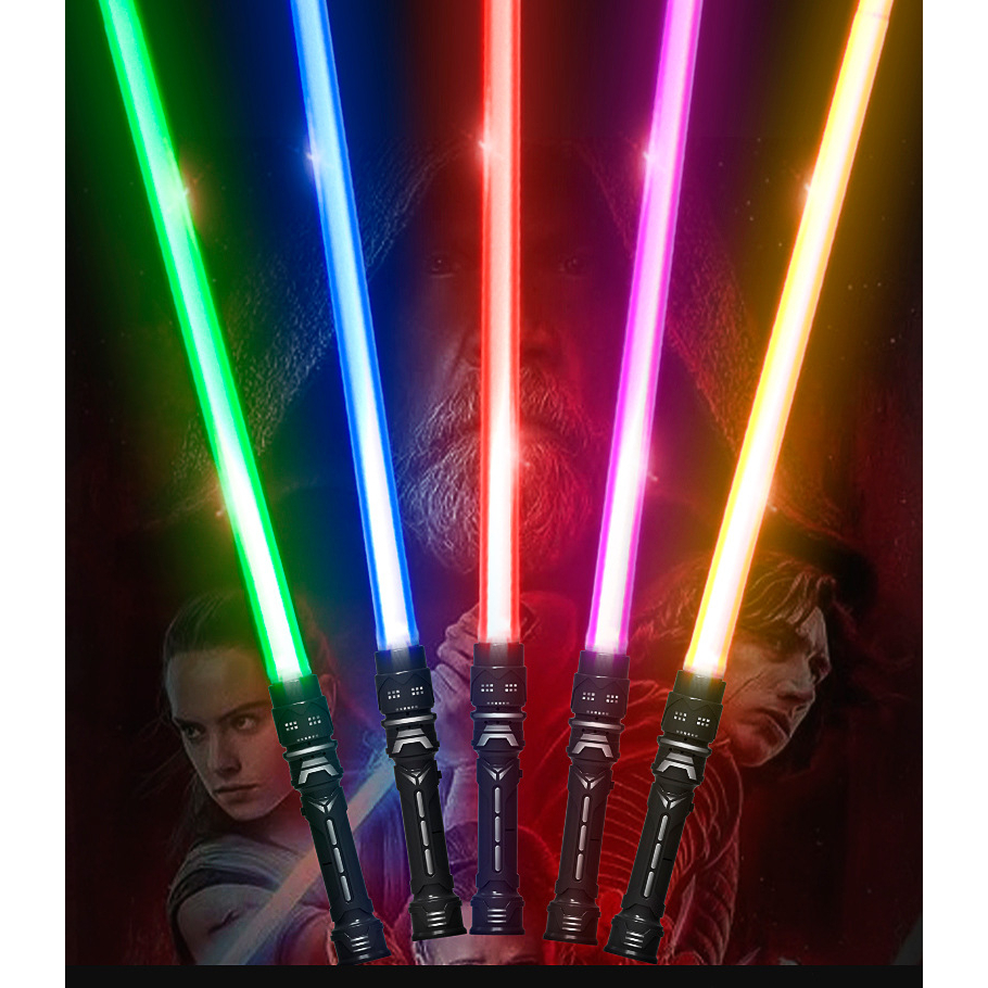 🌵Gậy Phát Sáng Đồ Chơi Có Thể Mở Rộng Cho Bé - Kiếm Phát Sáng Nhựa Có Đèn Led Phát Sáng Star Wars Gậy Ống Led🌵