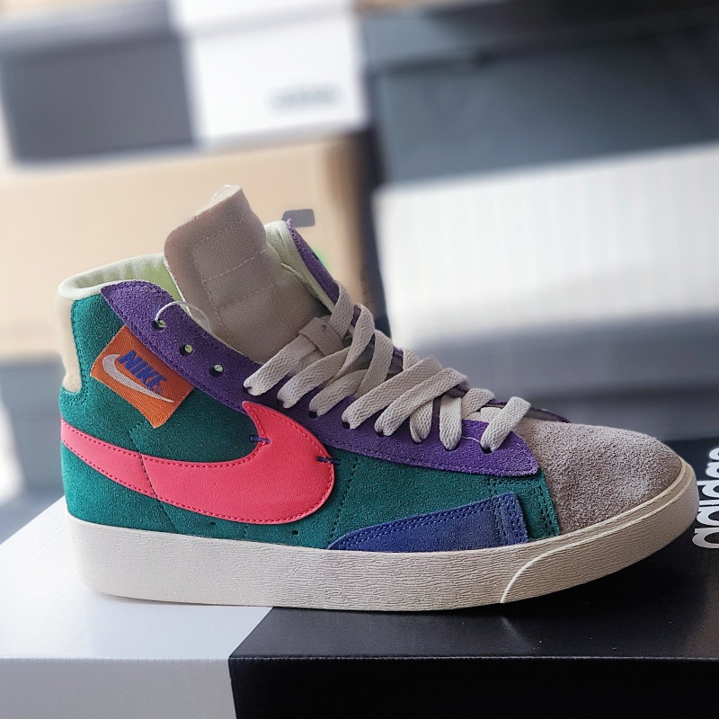 Giày Blazer Mid Rebel Multicolor, size 37.5, real 2hand
