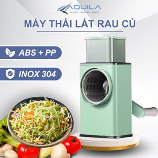 Máy Thái Lát Rau Củ Đa Năng 4 in 1 - Máy Thái Lát Bào Cắt Củ Quả trang bị 4 Loại Dao Cắt Tiện Lợi