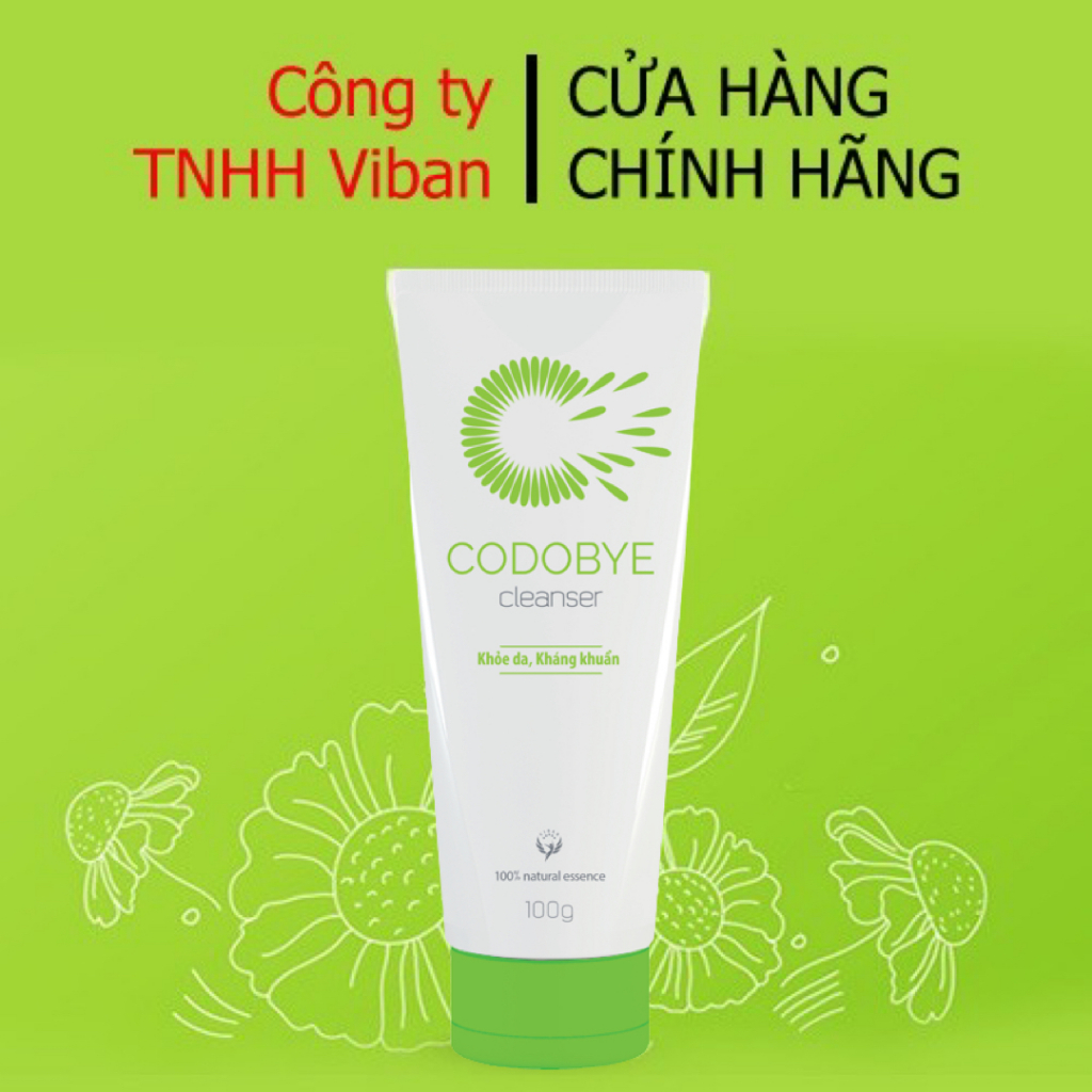 CODOBYE CLEANSER sữa rửa mặt ngừa mụn