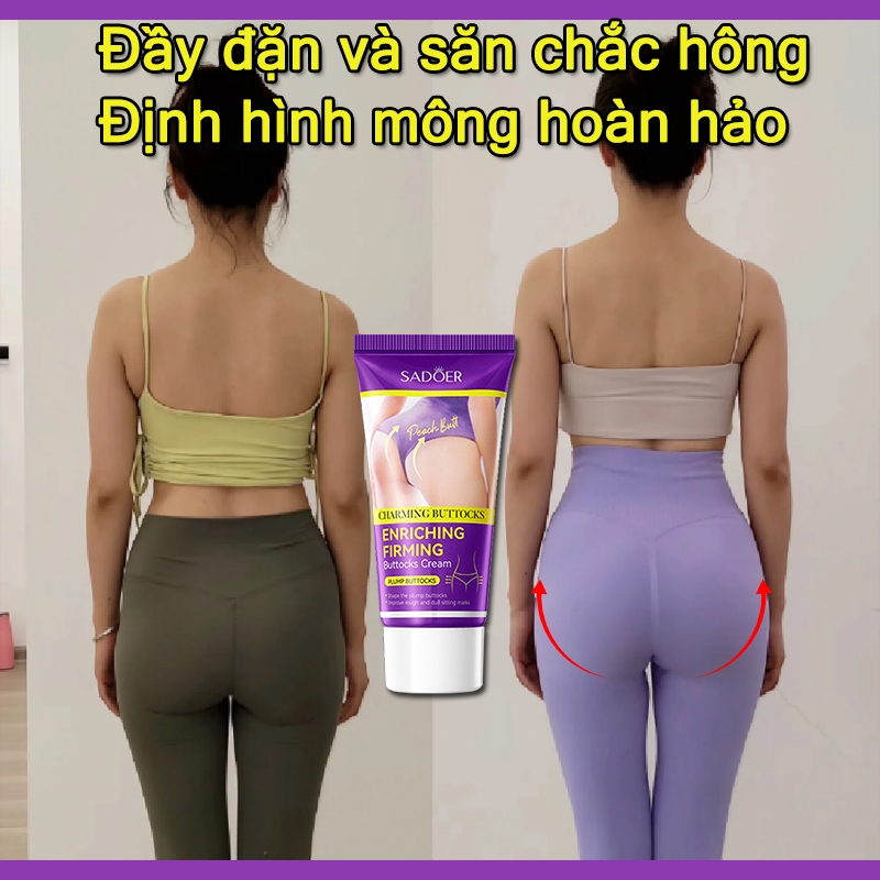 Kem dưỡng mông 60g kem mông dưỡng mông Ngăn ngừa chảy xệ nâng và săn chắc mông, làm mịn nếp nhăn