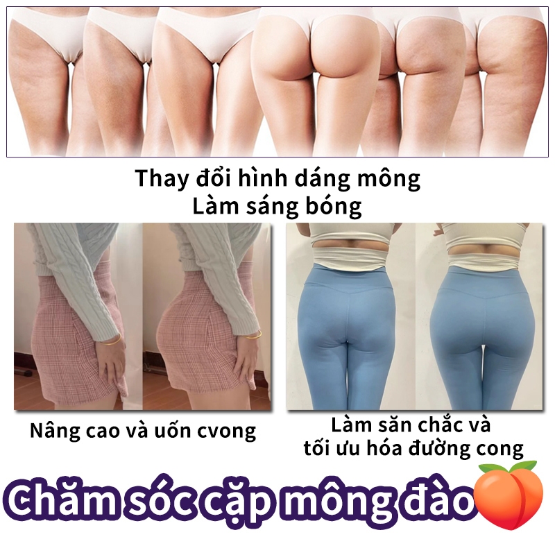 Kem dưỡng mông 60g kem mông dưỡng mông Ngăn ngừa chảy xệ nâng và săn chắc mông, làm mịn nếp nhăn