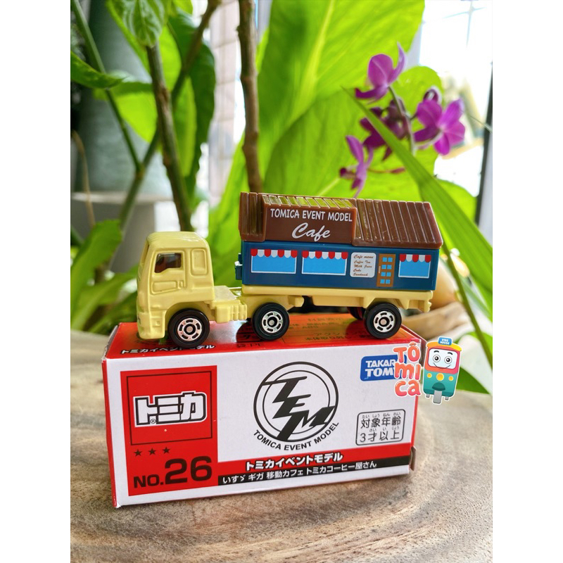 TMC1 Xe mô hình tomica Isuzu Giga Cafe No.26 - tomica event - Có hộp