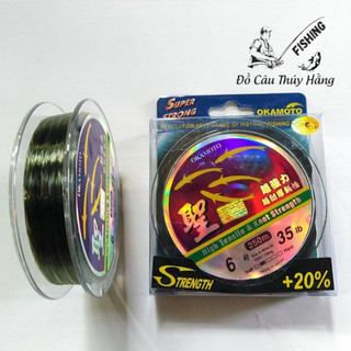 Cước Câu Cá Okamoto 4 Con Cá Cơm Chính Hãng - Cuộn 250m