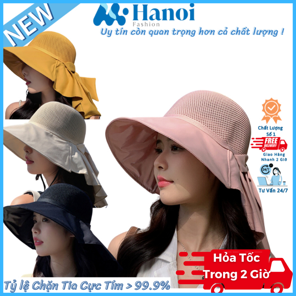 Nón Vành Chống Nắng Tia Uv Thời Trang Mùa Hè Thoáng Khí Cho Nữ HB30