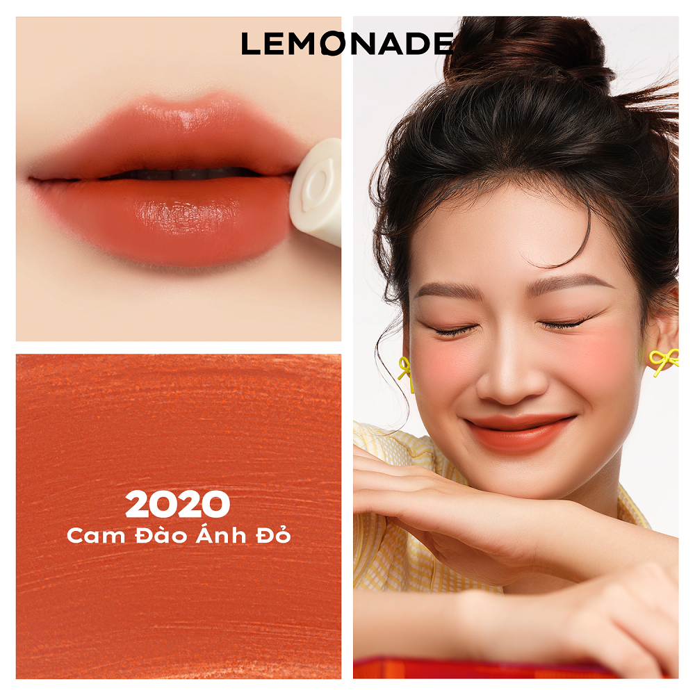 Son kem mịn lì thuần chay Lemonade Perfect Couple Lip 5 Years 3.5g