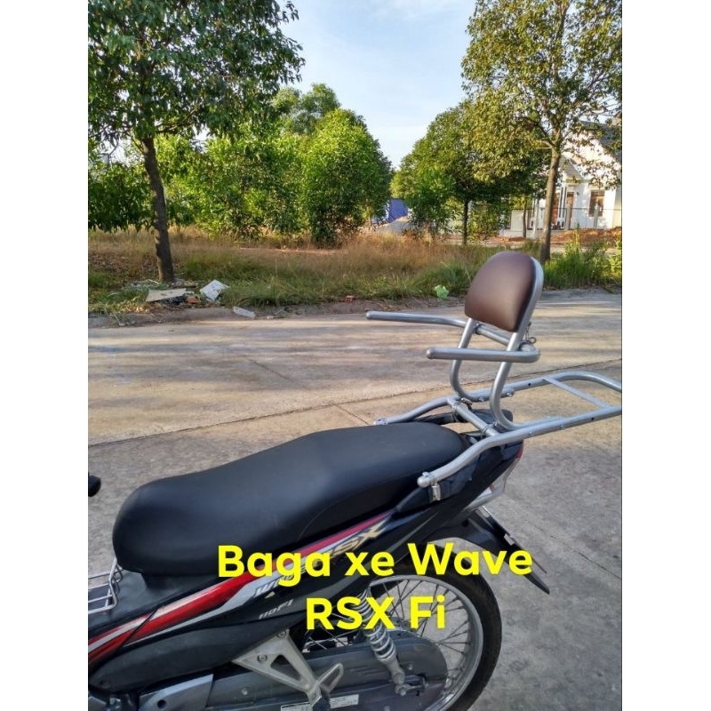 Cổ dê tốt và rất Bền,BAGA phượt lấp cho Wave RSX Fi, lưu ý chọn đúng mẫu xe giúp shop