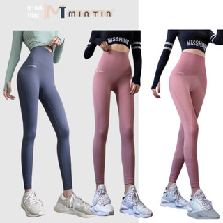Quần Tập Dài Gym Nữ Cạp Lưng Cao Mã k015 - Quần Tập Thể Thao Yoga Co Dãn 4 Chiều [Hồng Xù]