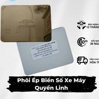Phôi ép biển số xe máy quyền linh