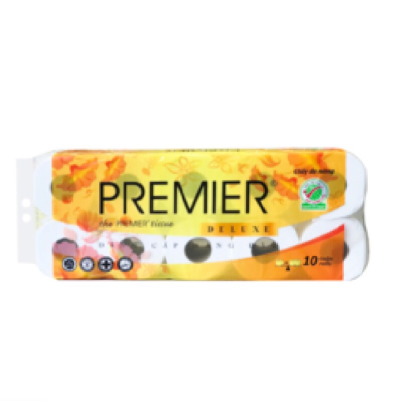 GIẤY VỆ SINH CAO CẤP PREMIER DELUXE Cao cấp 10 cuộn