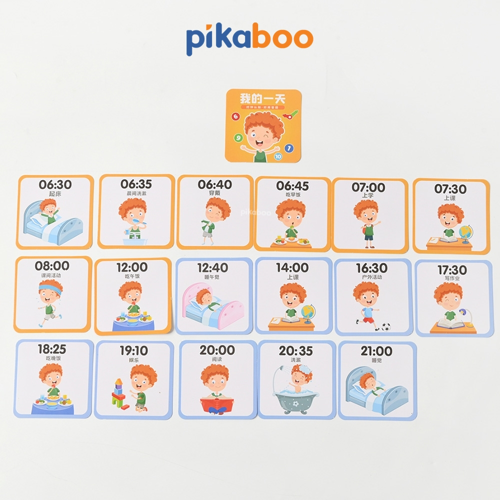 Đồ chơi giáo dục montessori đồng hồ số học gỗ Pikaboo giúp bé phát triển tư duy trí tuệ chất liệu cao cấp an toàn cho bé