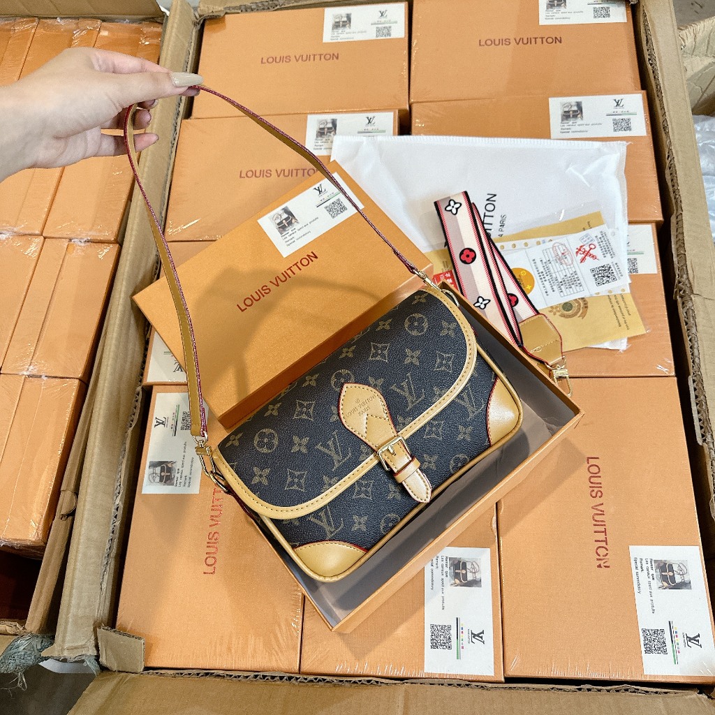 Túi Công Sở LV Fullbox bill Hai Dây Đeo