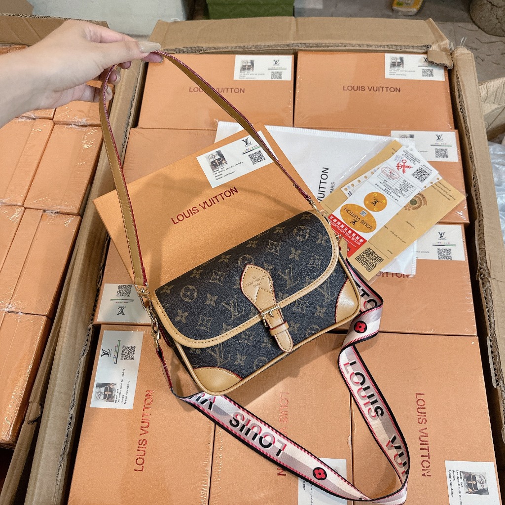 Túi Công Sở LV Fullbox bill Hai Dây Đeo