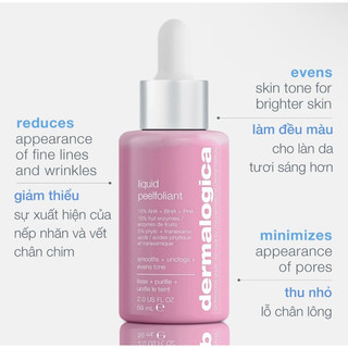 Peel da hằng ngày chứa 30% AHA và BHA Liquid Peelfoliant Dermalogica Sample