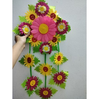 Lẵng hoa vải nỉ