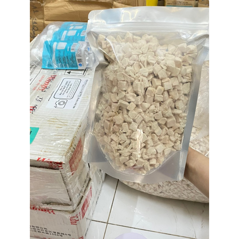 Thịt gà sấy, thịt vịt sấy đông khô, thơm ngon loại 1 cho chó mèo