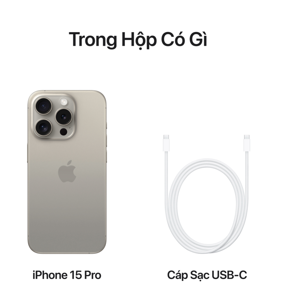 [Trả góp 0%]  iPhone 15 Pro 256GB - Hàng Chính Hãng [Futureworld- APR]