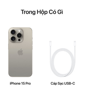 [Trả góp 0%]  iPhone 15 Pro 128GB - Hàng Chính Hãng [Futureworld- APR]